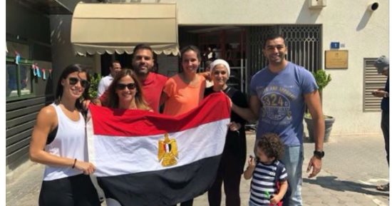 وزير الرياضة ينشر صورة من مشاركة نجله "على" فى انتخابات الرئاسة بدبى