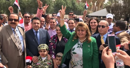 لليوم الثانى.. المصريون يحتشدون بالكويت للتصويت فى انتخابات الرئاسة (صور)
