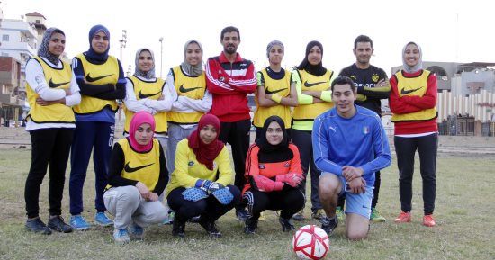 فريق مركز أبو شحاتة للكرة النسائية يضمن تأهله لدورة الترقى بالفوز على طوخ