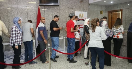 المصريون فى الخليج.. ملحمة وطنية متواصلة بالانتخابية الرئاسية
