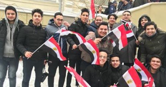 صور.. مصريون بأوكرانيا يسافرون 12 ساعة للإدلاء بأصواتهم بانتخابات الرئاسة