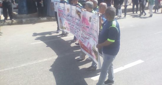 صور.. المنيا تحتفل بعيدها القومى على أغانى "تسلم الأيادى"