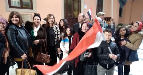 صور.. صوت مصر: إقبال حاشد للمصريين بإيطاليا على التصويت بالانتخابات الرئاسية