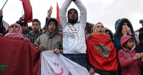 قيادى يسارى مغربى: السلطات اعتقلت منذ منتصف الجارى 70 شخصا فى جرادة