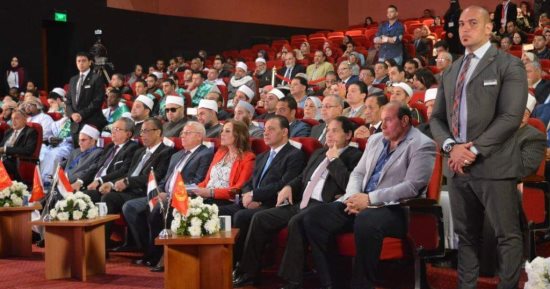 صور.. افتتاح مسابقة بورسعيد الدولية لحفظ القرآن والابتهال الدينى