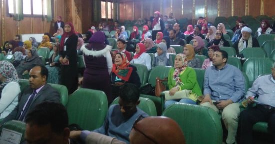 صور.. "بكرة لينا" تحتفل باليوم العالمى للمرأة فى أسيوط