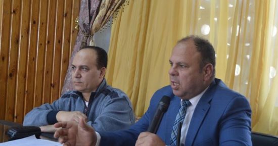 مساعدا محافظ  كفر الشيخ يناقشان الإستعدادات للإنتخابات الرئاسية 