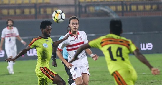 التعادل السلبى مستمر بين الزمالك وبطل إثيوبيا بعد 30 دقيقة