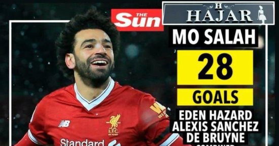 محمد صلاح يتصدر أغلفة الصحافة الإنجليزية بعد سوبر هاتريك واتفورد.. صور