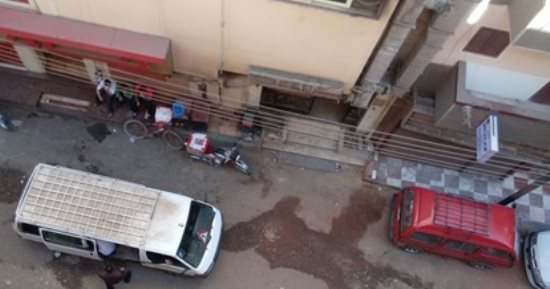 قارئ يشكو من موقف ميكروباص عشوائى بأحد شوارع سوهاج