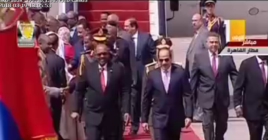 عمر البشير: قوة مصر هى قوة السودان وعلاقاتنا راسخة تعززها الآمال المشتركة