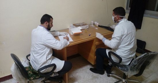 تحليل مخدرات لطلاب المدينة الجامعية بنين وبنات بجامعة دمياط