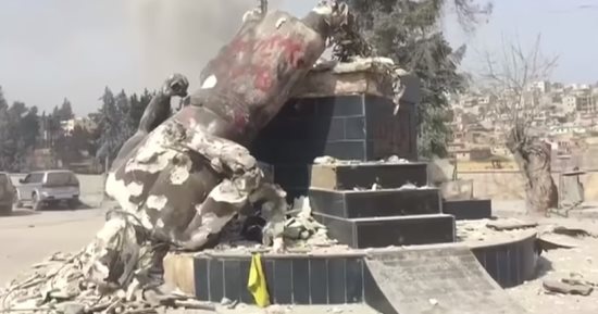 أردوغان عدو الحضارة والتراث.. معبد عين دارة وتمثال كاوا وديار بكر أبرز ضحاياه