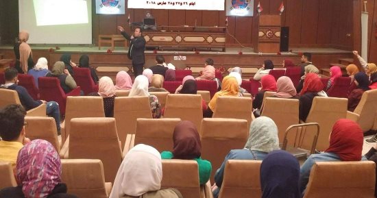 غرفة عمليات شبابية بمركز النيل للإعلام ببنها لدعم الانتخابات الرئاسية