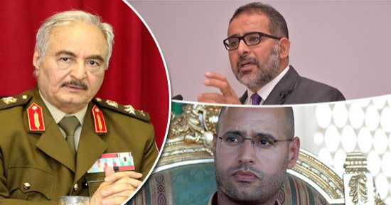 سباق الترشح لرئاسة ليبيا يشتعل.. سيف الإسلام القذافى يعلن ترشحه للانتخابات الرئاسية.. متحدث باسم نجل القذافى يؤكد ظهور موكله قريبا.. عارف النايض أول المترشحين.. "حفتر" و"السراج" أبرز القيادات المرشحة