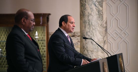 السيسي: الإعداد للجنة مشتركة مصرية سودانية فى الخرطوم العام الجارى (صور)