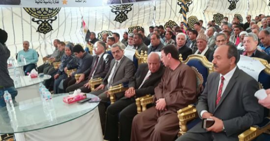 مؤتمر جماهيري بكفر الشيخ لدعم وتأييد الرئيس السيسي