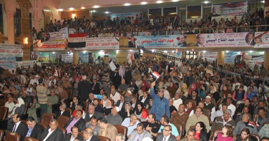صور.. انطلاق مؤتمر عمال النقل البرى باتحاد عمال مصر لدعم السيسي على أنغام بشرة خير
