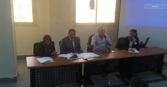 صور.. رئيس مدينة الطود يلتقى مسئولى بنك مصر لتوضيح شهادات الأمان للعمال