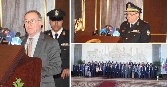 الاتحاد الأوروبى يؤمن نفسه بالخبرات المصرية.. رئيس الشرطة الإيطالية: نستفيد من الأمن المصرى فى مكافحة الهجرة غير الشرعية.. ومسئول أوروبى: دعمنا مصر بـ1.3 مليار يورو.. وممثل الداخلية: أمن إفريقيا جزء من أمننا
