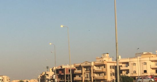 قارئ يرصد إضاءة أعمدة الكهرباء نهارا فى شوارع البنفسج 4 بالتجمع الأول