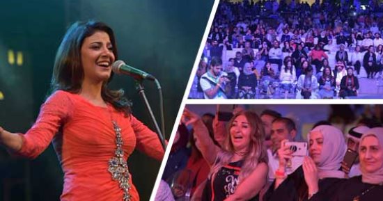 ياسمين على تحيى أقوى حفلاتها بدولة الكويت