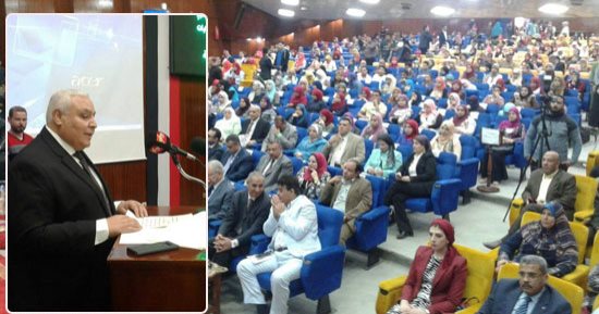 صور..رئيس الهيئة الوطنية للانتخابات من جامعة بنها: انتهينا من كافة الاستعدادات لإجراء انتخابات الرئاسة بالداخل.. لاشين إبراهيم: 17 ألف قاض يشرفون عليها وتوزيعهم على اللجان.. والمصريون بالخارج أبهروا العالم أجمع