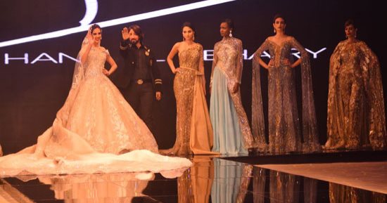 صور.. هانى البحيرى يفتتح عروض أزياء مهرجان إنترناشونال فاشون أوورد
