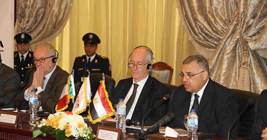 رئيس شرطة إيطاليا: نستفيد من خبرات الأمن المصرى لمكافحة الهجرة غير الشرعية (صور)