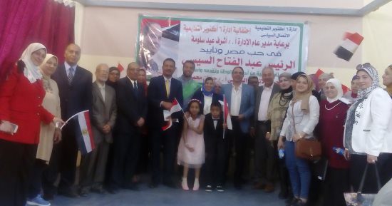 مدير إدارة 6 أكتوبر التعليمية: إنجازات الرئيس السيسى موجودة على أرض الواقع