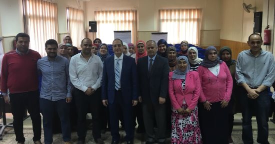 اختتام فعاليات ورشة عمل للتدريب العملى لمكافحة الأمراض بجامعة المنصورة