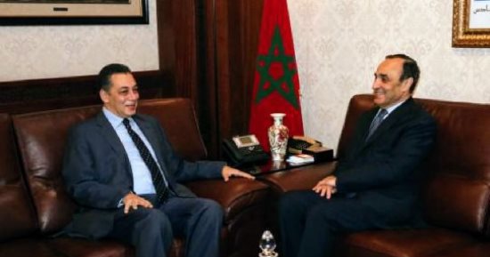 رئيس مجلس النواب المغربى يبحث مع سفير مصر التعاون البرلمانى بين البلدين