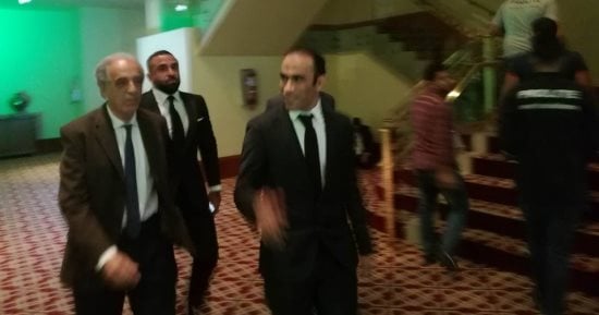 وصول سيد عبد الحفيظ ومانويل جوزيه إلى مقر حفل قرعة أبطال أفريقيا