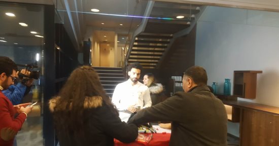 صور.. لاعبو المنتخب يغادرون فندق الإقامة لخوض المران الثانى فى سويسرا