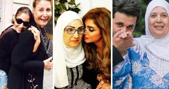 إلهام شاهين وليلى علوى وشيرين رضا وحسن الرداد يهنئون أمهاتهم بعيد الأم
