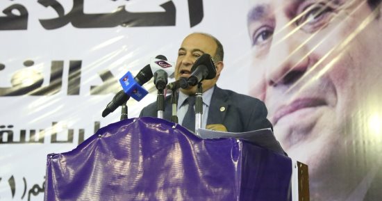 "دعم مصر" يدعو الآلاف من أهالى الحسينية للمشاركة بالانتخابات واستكمال التنمية