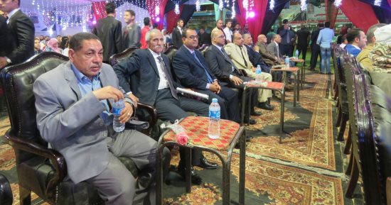 مارجريت عازر من مؤتمر دعم السيسي بشبرا: مصر تحتاجنا للنزول بقوة فى الانتخابات