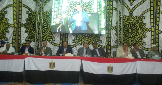 فيديو وصور.. أهالى أبوخليفة بالإسماعيلية ينظمون مؤتمرا حاشدا لتأييد السيسي