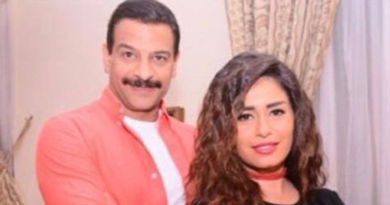 صور.. منة فضالى وأشرف مصيلحى يواصلان تصوير "براءة ريا وسكينة"