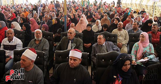 إقبال جماهيرى كبير على مؤتمر "انزل شارك مصر الأهم" لدعم السيسي بكفر الزيات
