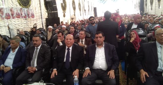 صور.. "من أجل مصر" تكرم أمهات الشهداء والأمهات المثاليات بمركز كوم حمادة