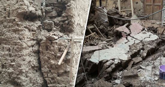 هوس البحث عن الآثار يضرب ناهيا.. الأهالى يستغيثون بـ"اليوم السابع": دجال أقنع بعض سكان القرية بوجود آثار أسفل منازلهم.. التنقيب تسبب فى انهيار بيوتنا.. والمنقبون عرضوا علينا مشاركتهم بالكنز ورفضنا..صور