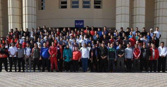 جامعة أسوان تشارك بفوج طلابي لمعايشة طلاب كلية الشرطة