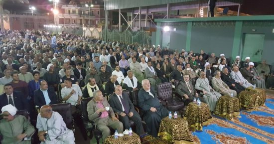 صور.. "كلنا معاك" تنظم مؤتمرا جماهيريا لدعم السيسى بمدينة بنها