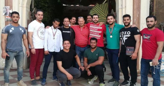جامعة طنطا تحصد المركز الثانى فى بطولة الجامعات المصرية لرفع الأثقال