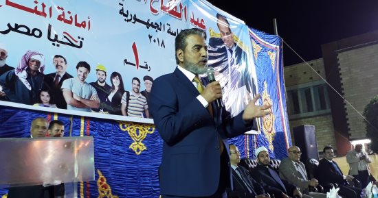 الفنان جمال عبدالناصر: سنختار "السيسى" لأنه راجل شجاع وصالح