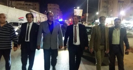 صور وفيديو.. مسيرة حاشدة لدعم الرئيس بكفر الشيخ.. ومسنه ترقص على نشيد " قالوا ايه "