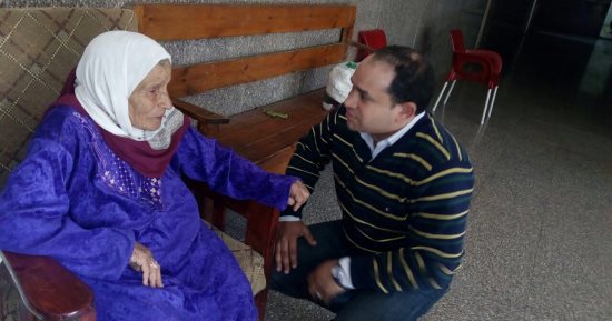 وزارة التضامن تنقذ مسنة بلا مأوى وتوفر لها دار رعاية