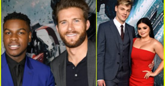 شاهد احتفال نجوم "Pacific Rim Uprising" بالعرض الخاص على المسرح الصينى