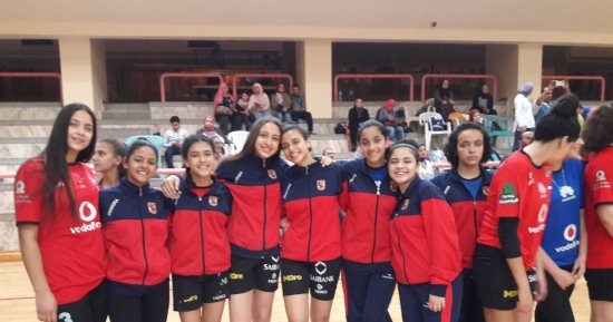 صور.. ناشئات طائرة الأهلى يتوجن بلقب بطولة الجمهورية